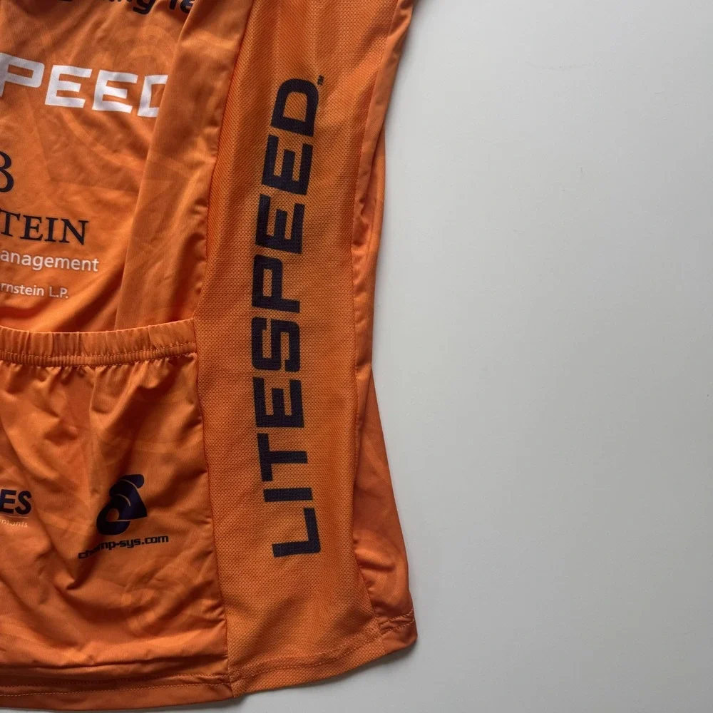 CHAMP-SYS Womens Medium‎ Cycling Team Jersey Orange Texas - Picture 5 of 15